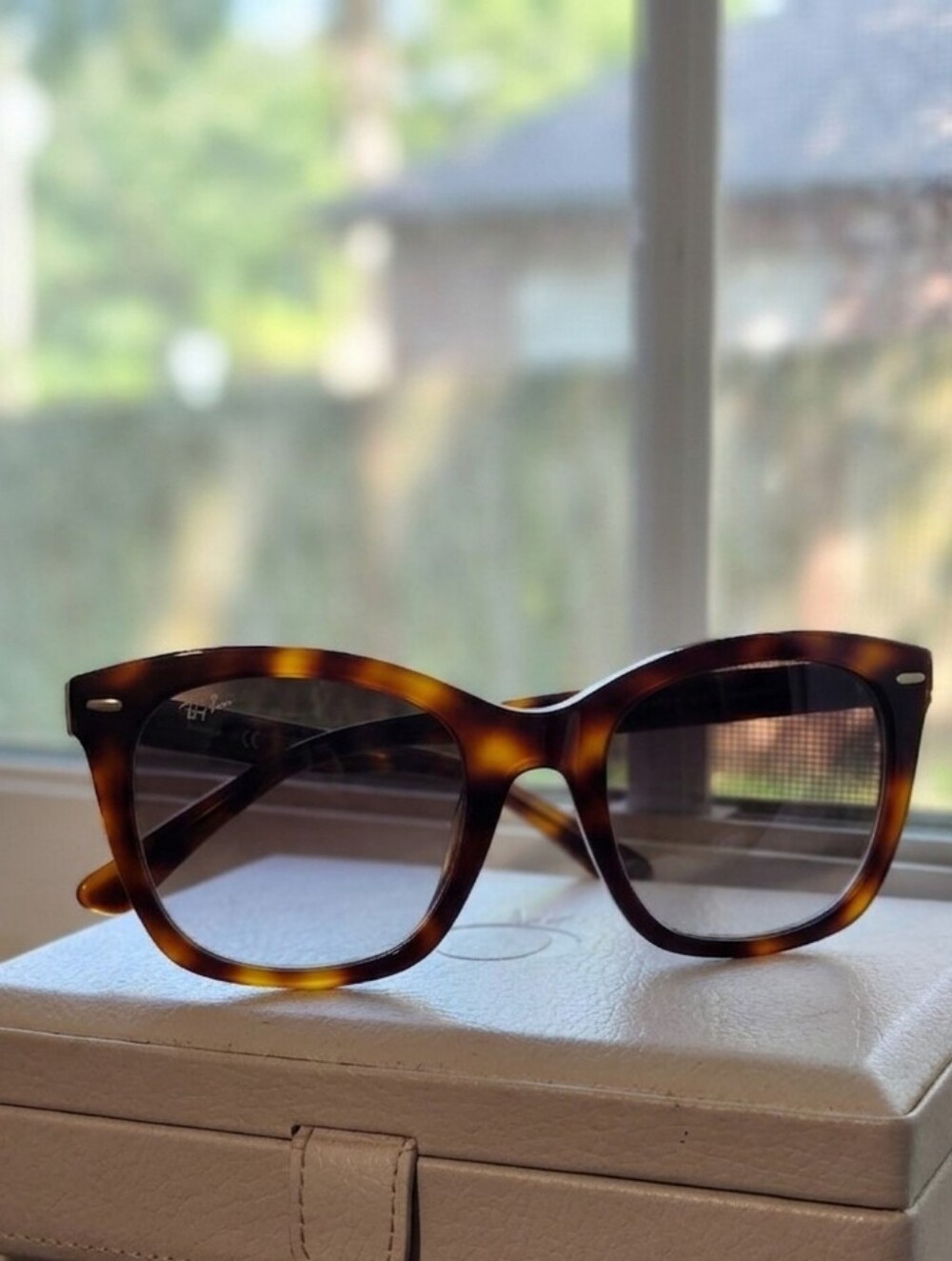 Calvin Klein Tortoiseshell Brown Women's Sunglasses